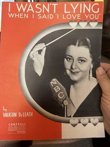 Partituras de B Vaughn De Leath (The 2nd Time I’ve Ever Seen Her Photo) + bonificación - Imagen 1 de 3