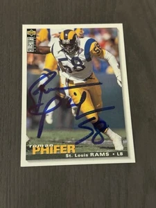 1995 Upper Deck Collector's Choice 273 ROMAN PHIFER Autographed HAND SIGNED Auto - Picture 1 of 2
