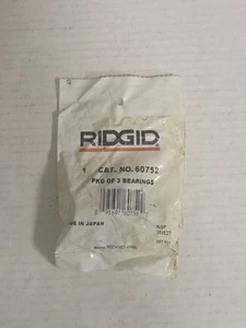 Ridgid 60752 Pack of 3 Bearings - OEM Parts - Picture 1 of 2