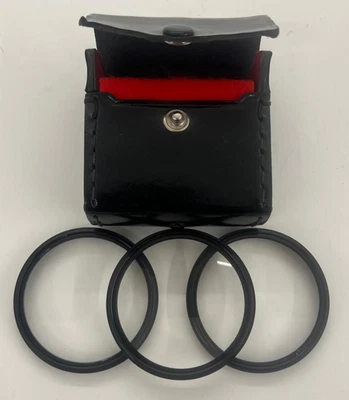 Vivitar 52mm Close Up Lens Set 1, 2 & 4 with case made in Japan. - Image 1 of 2