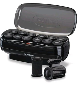 Conair Waves & Volume Hot Rollers Hair Curlers Heated Rollers with Roller Clips - Picture 1 of 16
