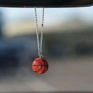 NBA basketball car pendant simple light luxury car rearview mirror decoration - Picture 1 of 7