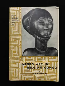 Leon Kochnitzky NEGRO ART IN THE BELGIAN CONGO 1948 SC - Picture 1 of 4