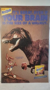 1999 NesQuik T-Rex Vintage Print Ad/Poster Official Promo Art! - Picture 1 of 4