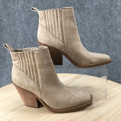 Michael Shannon Botas Mujer 8 Lindsay Tacones Botín Beige Imitación Cuero Foto 1 de 4