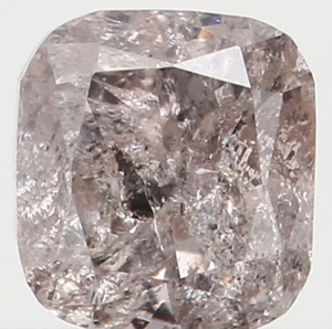 Cojín Natural Suelto Diamante Rosa Débil Color Claridad I3 3.10 MM 0.18 Ct L5517 - Imagen 1 de 9