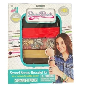 Make2Wear Strand Bands Bracelet Kit 41 Pieces Creates Up To 10 Bracelets. NEW - Picture 1 of 3