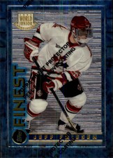 1994-95 Finest Sharks Hockey Card #159 Jeff Friesen