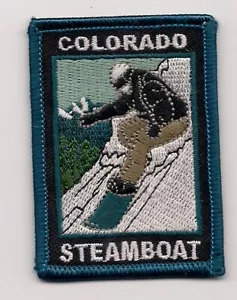 Steamboat Colorado Souvenir Ski Snowboard Patch - Picture 1 of 1