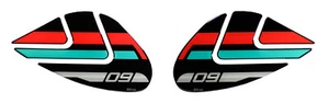 Rodillera adhesiva moto compatible con Yamaha MT-09 Cyan Storm - a partir del año 2022 - Imagen 1 de 6