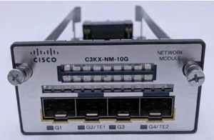 Cisco C3KX-NM-10G 10GB SFP Network Expansion Module for 3750X 3506X Switches - Picture 1 of 2