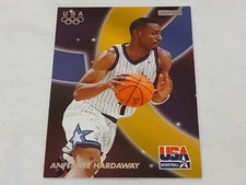 Anfernee Hardaway 1996 Skybox USA #41 Contribution Base Set Orlando Magic