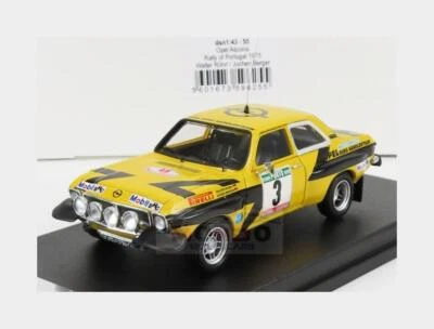1:43 TROFEU Opel Ascona #3 Rally Portugal 1975 W.Rohrl J.Berger TRFDSN55 - Immagine 1 di 2