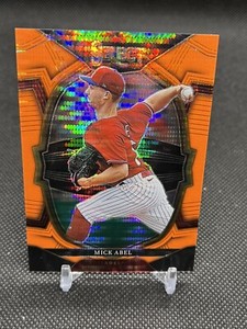 MICK ABEL ⚾️ 2023 Panini Select Orange Pulsar Prizm #79 | 04  /12 | Phillies