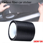 Carbon Sticker Fiber Protector Sill Scuff Cover Anti Scratch Strip Car Door Body