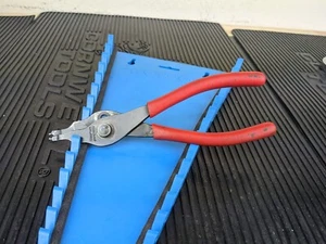 #bb667 Snap On - SRPC7000 Convertible Snap Ring Pliers - Straight Tip - RED - Picture 1 of 11