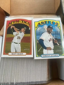 2021 Topps Heritage and Heritage High Number Short Print You Pick FREE SHIPPING! - Bild 1 von 1