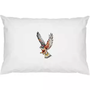 2 x 'Falcon Ready To Catch Its Prey' Cotton Pillow Cases (PW00033742) - Picture 1 of 2