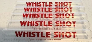 Set Of 5 Whistle Shot Test Tube Shot Glasses “Whistle When You Want A Refill” - Picture 1 of 3