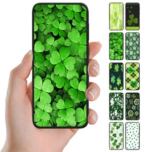 Back Case For OPPO R Series Mobile Phone | Shamrock Clover Theme Phone Cover - Bild 1 von 12