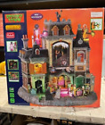 Lemax Spooky Town Resin Animated Halloween Building The Horrid Haunted Hotel