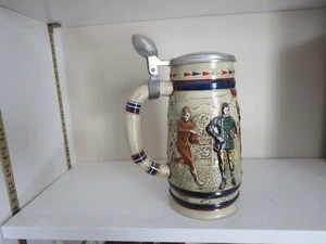 Avon 1983 Great American Football Game Ceramic Beer Mug - Picture 1 of 5