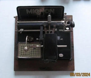 Schreibmaschine Mignon AEG Modell 4 - Bild 1 von 4