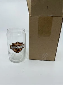 Neue unbenutzte Harley Davidson klare Soda Dose Glas 99211-14V  - Bild 1 von 4