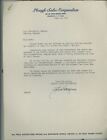 1947 Plough Sales Corporation Memphis Tennessee lettre d'affaires R.F. Strickland 167