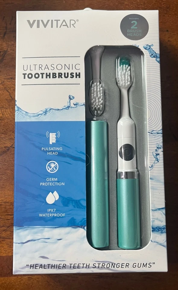 威达超声波牙刷脉冲头IPX7防水全新3色 — 第 1/1 张图片