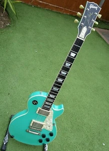 Rare Gibson Custom Shop Les Paul Catalina Cascade Green - Sea Foam Surf Seafoam - Picture 1 of 23