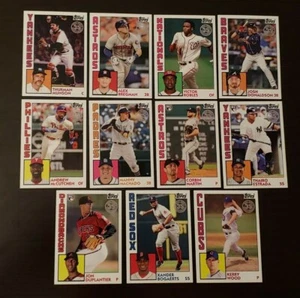 2019 Topps ON-DEMAND MINI 1984 TOPPS You Pick Complete Your Set Print Run 13 - Picture 1 of 3