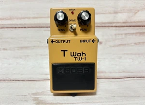 Boss TW-1 T Wah Vintage Gitarren-Effekt-Pedal Made in Japan getestet - Bild 1 von 9