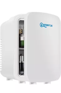 Cooluli Skincare Mini Fridge, Dual Setting: Warms or Cools, 4 Liter, White, MINT - Bild 1 von 5