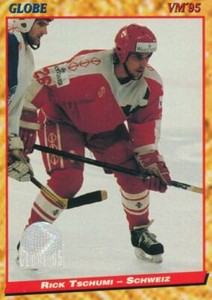 1995 Swedish Globe #216 RICK TSCHUMI - Team Switzerland