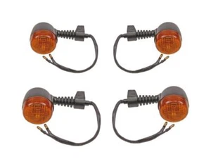 Blinker Set Rund Vorne Hinten 12V E-geprüft für Enduro Motorrad Roller 4 Stück - Bild 1 von 2
