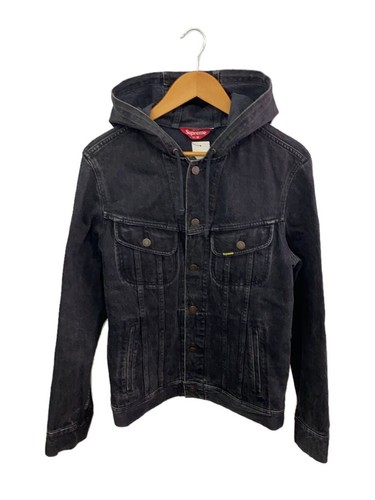Supreme 15SS Giacca Denim con Cappuccio G Jacket M Denim BLK