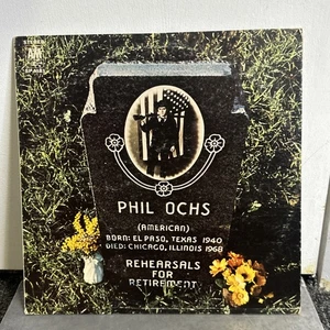 PHIL OCHS LP "Rehearsals for Retirement" SP4181 AM Records - Foto 1 di 6