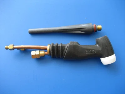 Cuerpo de antorcha de soldadura Miller Weldcraft CS410A Tig agua rígida 410A Foto 1 de 4