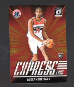 2024-25 Donruss Optic Express Lane Alexandre Sarr RC #11 Wizards - Bild 1 von 3