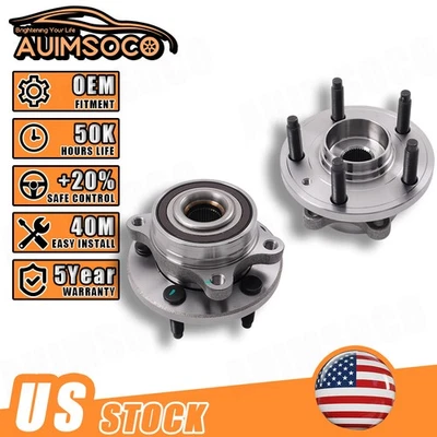 Para For 2013-2019 Ford Police Interceptor Sedan - 2x Rodamientos Traseros  - Image 1 of 4