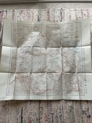Yosemite National Park 1953 Topographical Map USGS original Matthes color vintag - Image 1 of 4