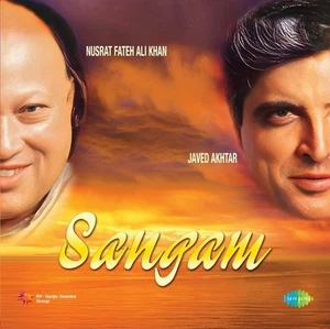 Sangam Nusrat Fateh Ali Khan Javed Akhtar LP Vinyl Record Bollywood Indian Mint - Picture 1 of 2