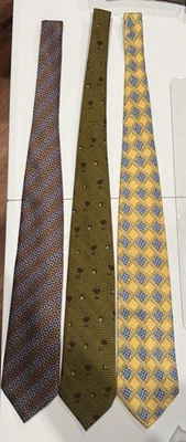 Lote de 5 - Corbatas de diseñador de lujo para hombre | 3 Zenga | 1 Armani I 1 Gucci Foto 1 de 4