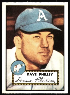 1983 Topps 1952 Reprint Series Dave Philley #226 Philadelphia Athletics - Image 1 of 2