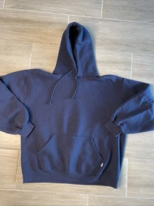 Russell Hoodie Vintage Gr. L | Blau Dri Power Größe L - Bild 1 von 8