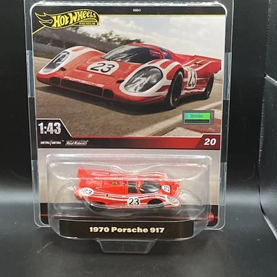 Vehículo Hot Wheels Premium Nismo 1970 Porsche 917 Real Riders 1:43 #20 NUEVO Foto 1 de 4