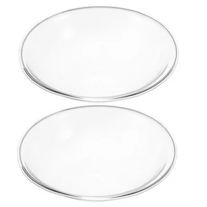  2pcs Wax Warmer Replacement Dish: Clear Glass Oil Tray For Scented Candles And - Picture 1 of 12