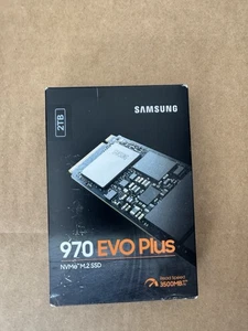Samsung 970 EVO Plus 2TB PCIe NVMe M.2 Interne Solid State Drive SSD - Bild 1 von 2