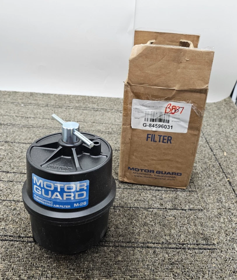 Filtro de aire comprimido submicrónico Motor Guard M-26 para todos los cortadores de plasma Foto 1 de 4